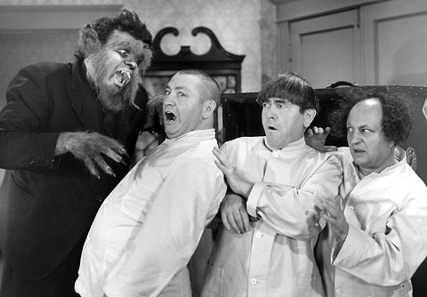 Image result for three stooges vs monsters